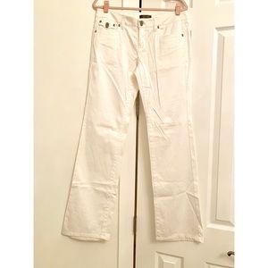 Roberto Cavalli White Denim Pants